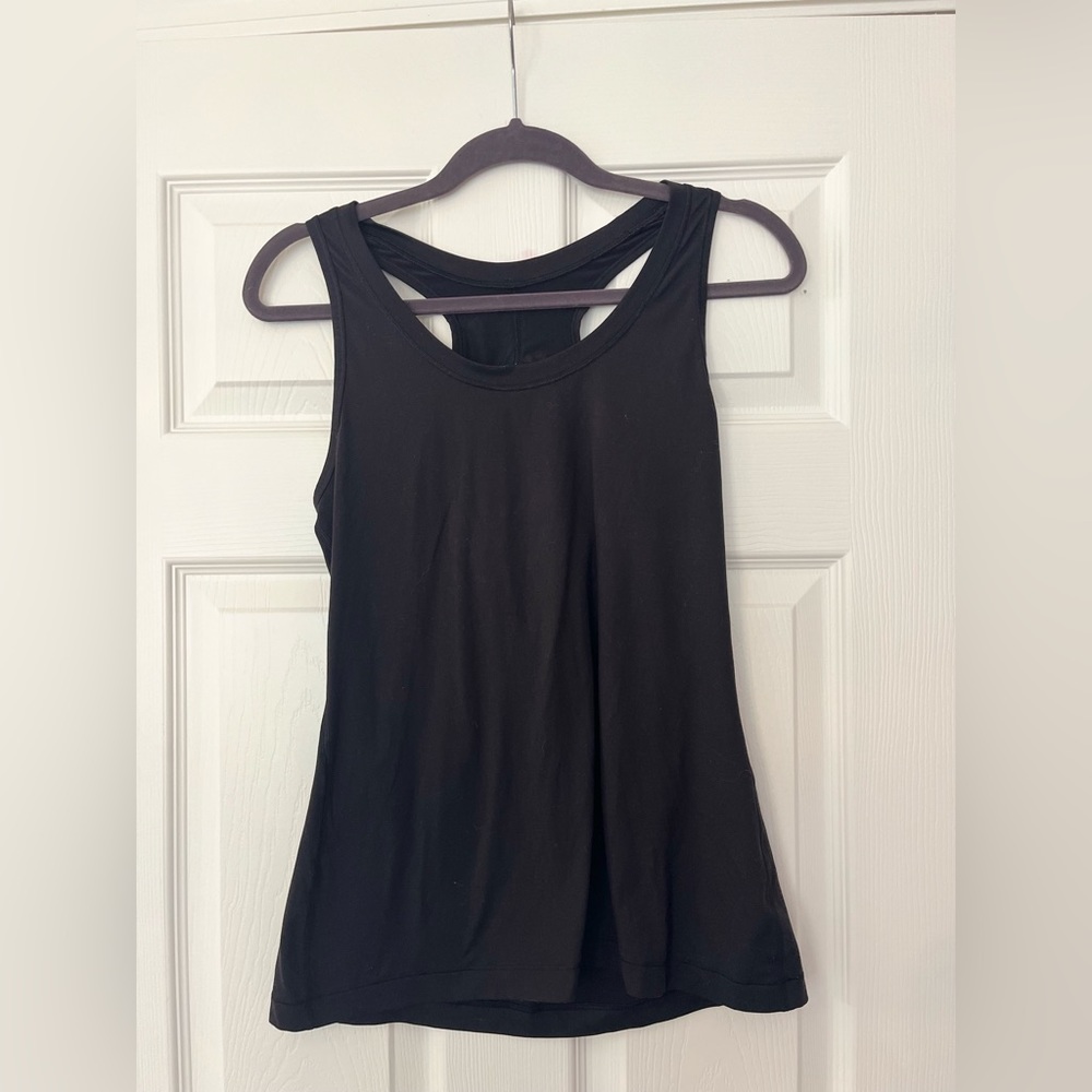 Athleta Black Work Out Tank Top
